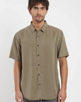 Camisa manga corta Puelche olivo Froens