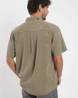 Camisa manga corta Puelche olivo Froens