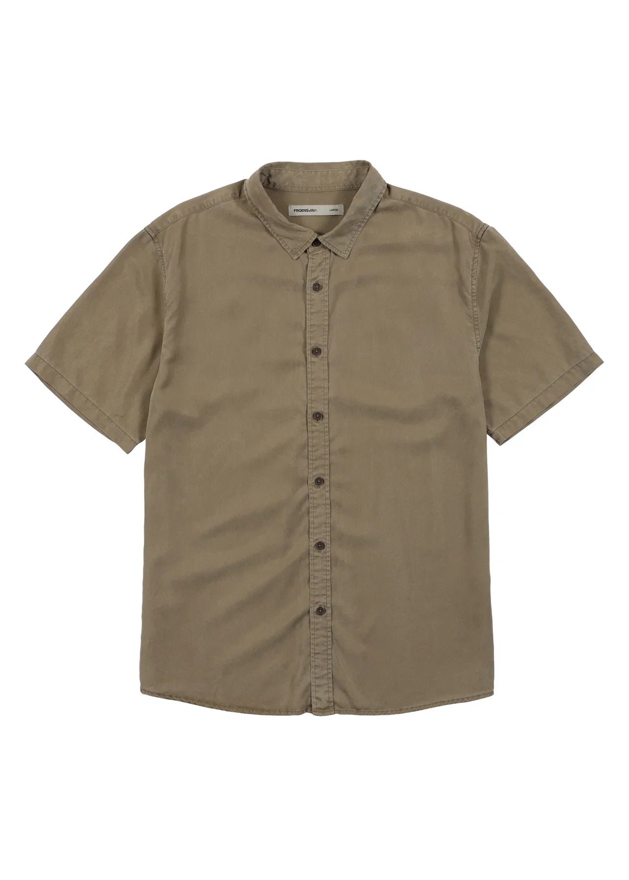 Camisa manga corta Puelche olivo
