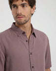 Camisa manga corta Puelche rosado - Tencel Froens