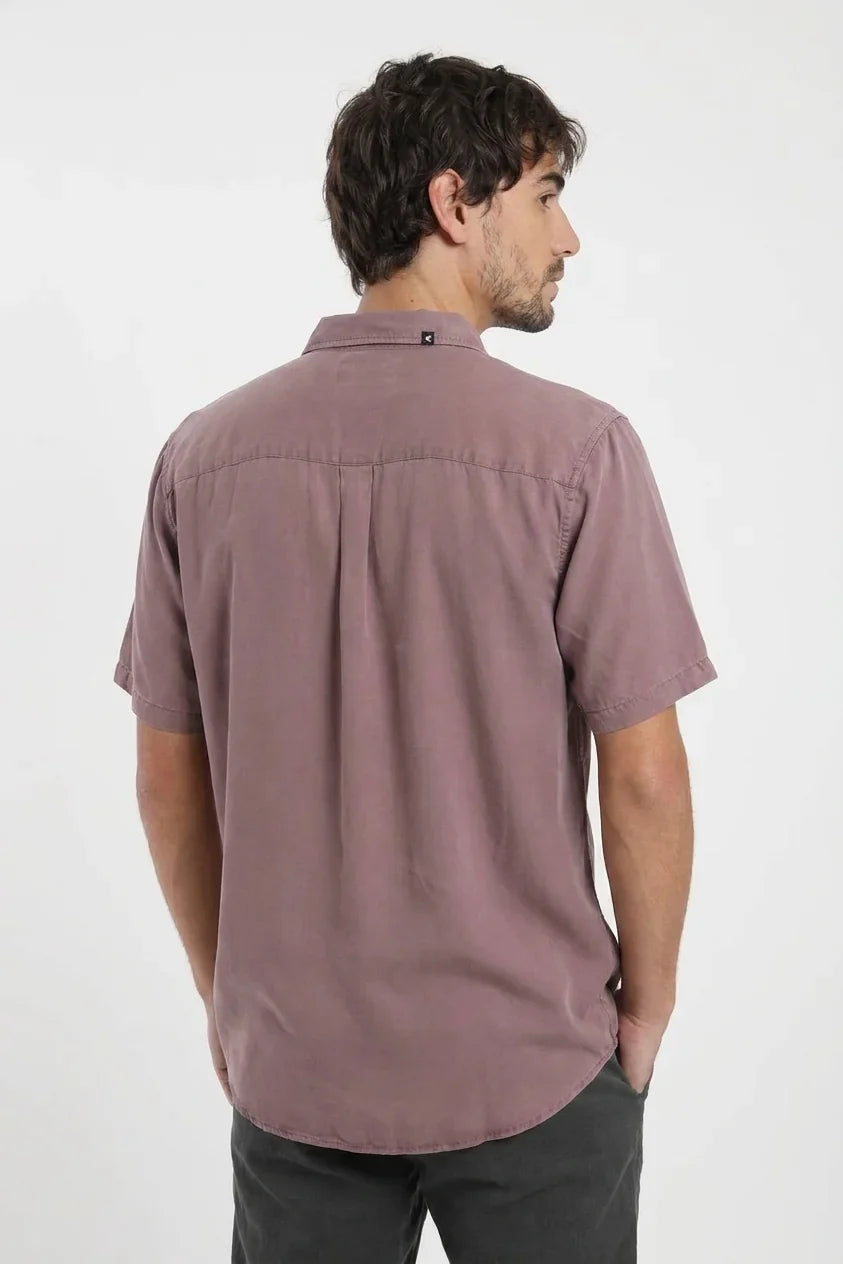 Camisa manga corta Puelche rosado - Tencel Froens
