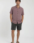 Camisa manga corta Puelche rosado - Tencel Froens