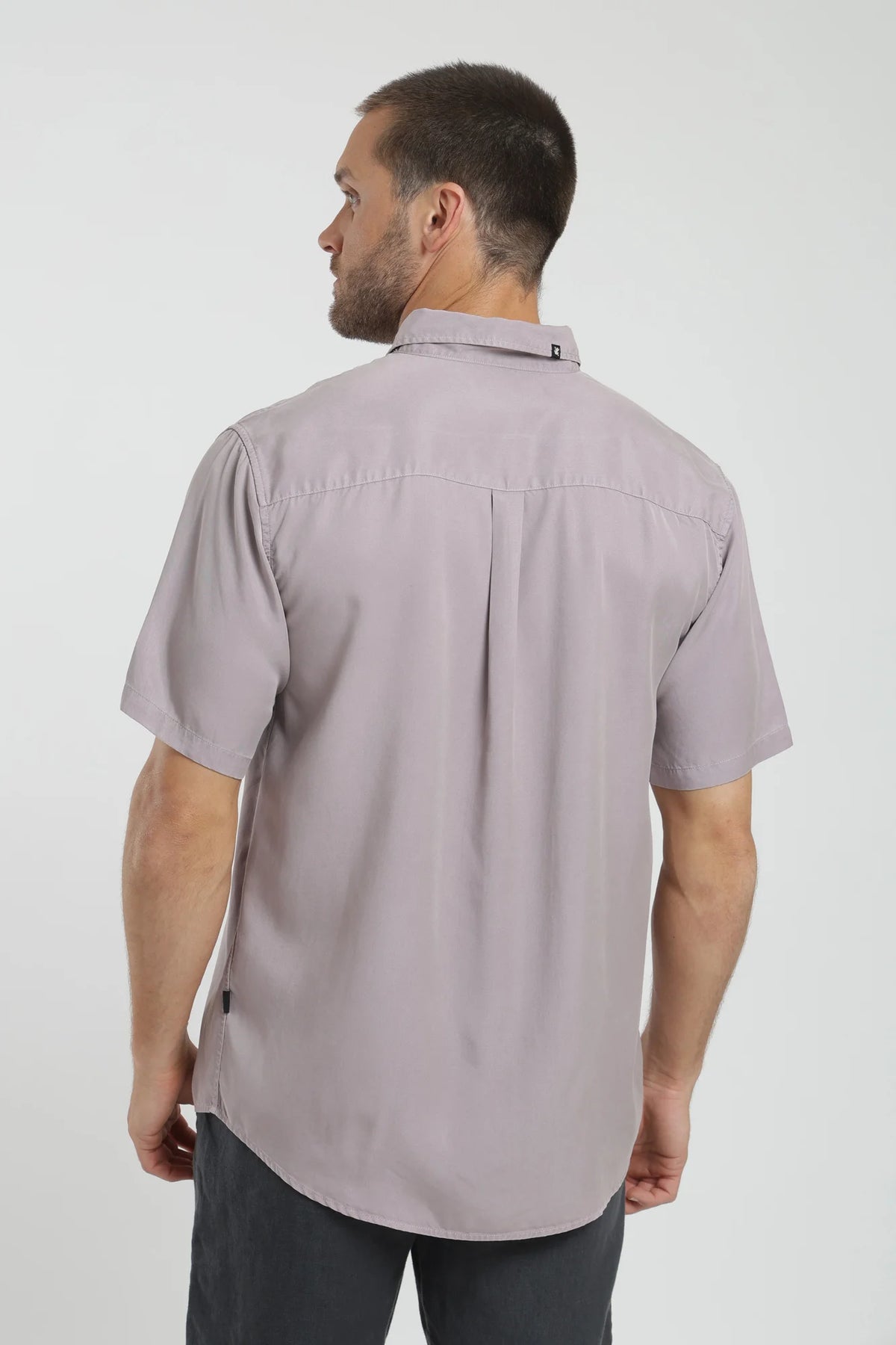 Camisa manga corta puelche rosado Froens
