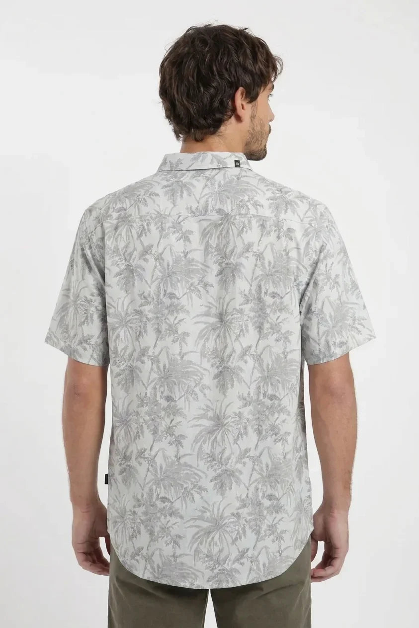 Camisa manga corta Selva gris - Viscosa Froens