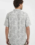 Camisa manga corta Selva gris - Viscosa Froens