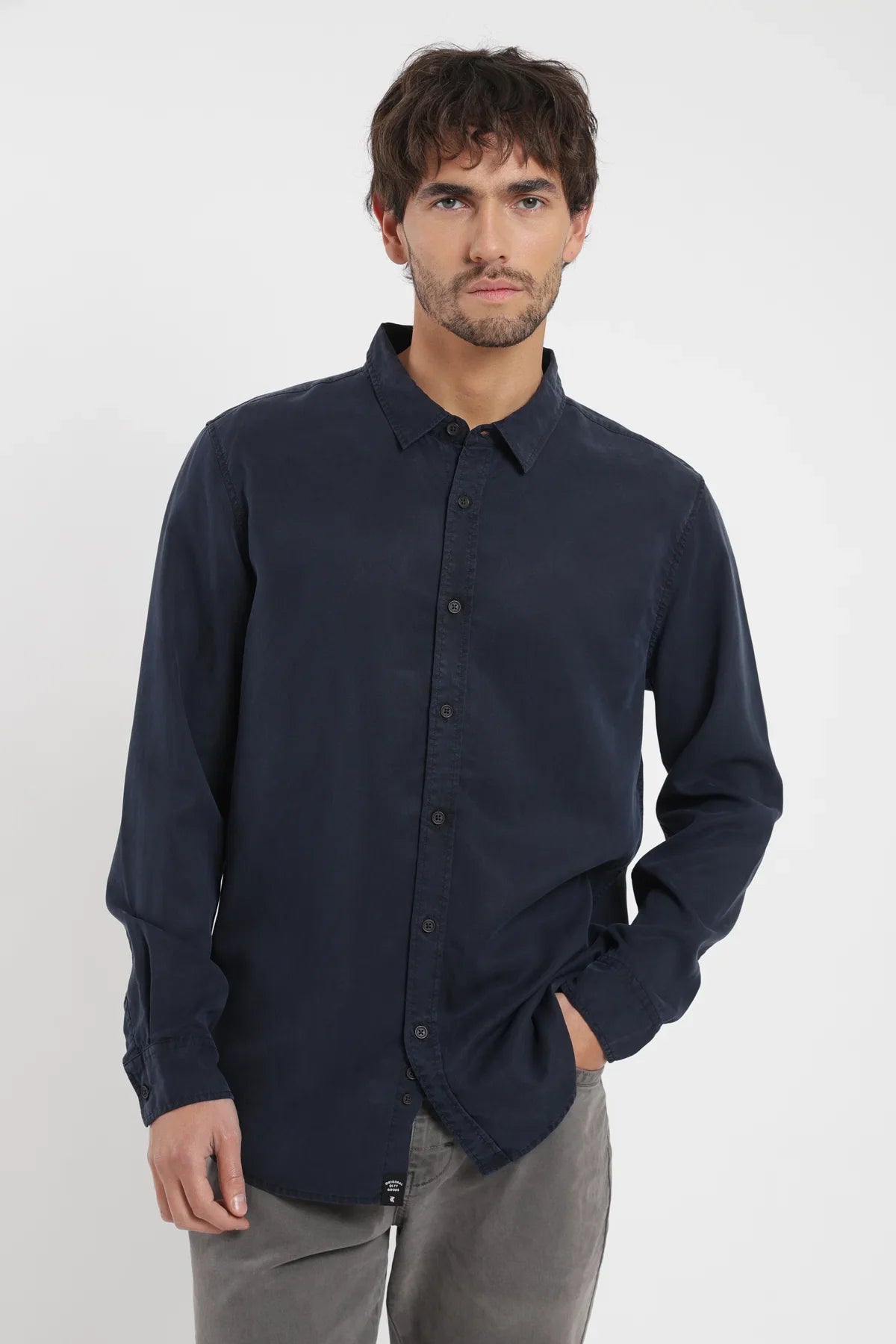 Camisa manga larga Street azul Froens