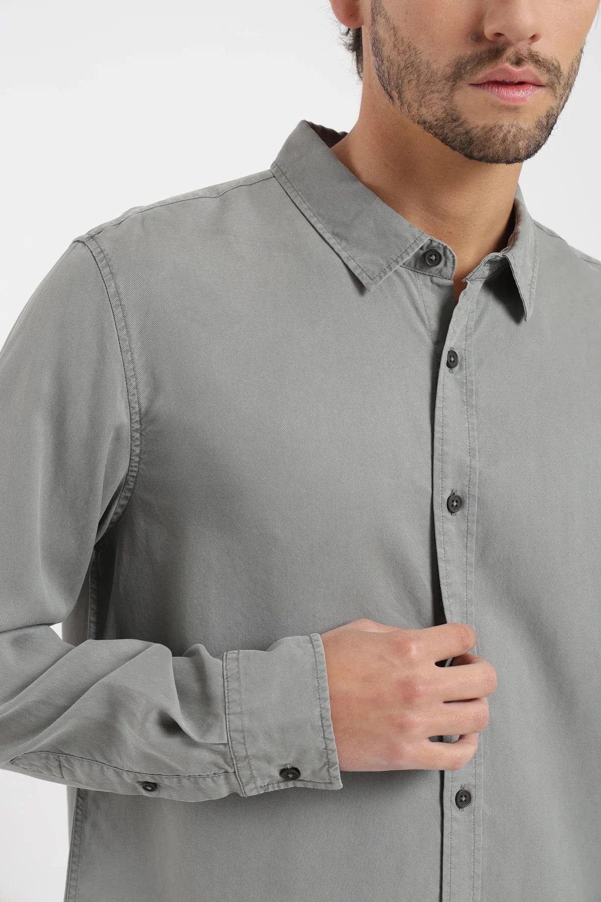 Camisa manga larga Street gris Froens