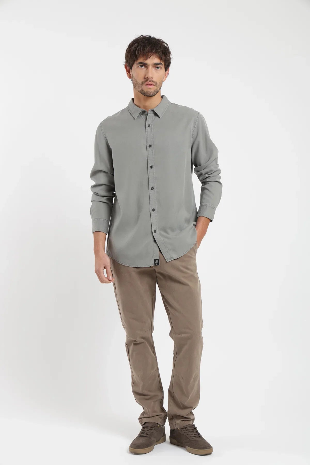Camisa manga larga Street gris Froens
