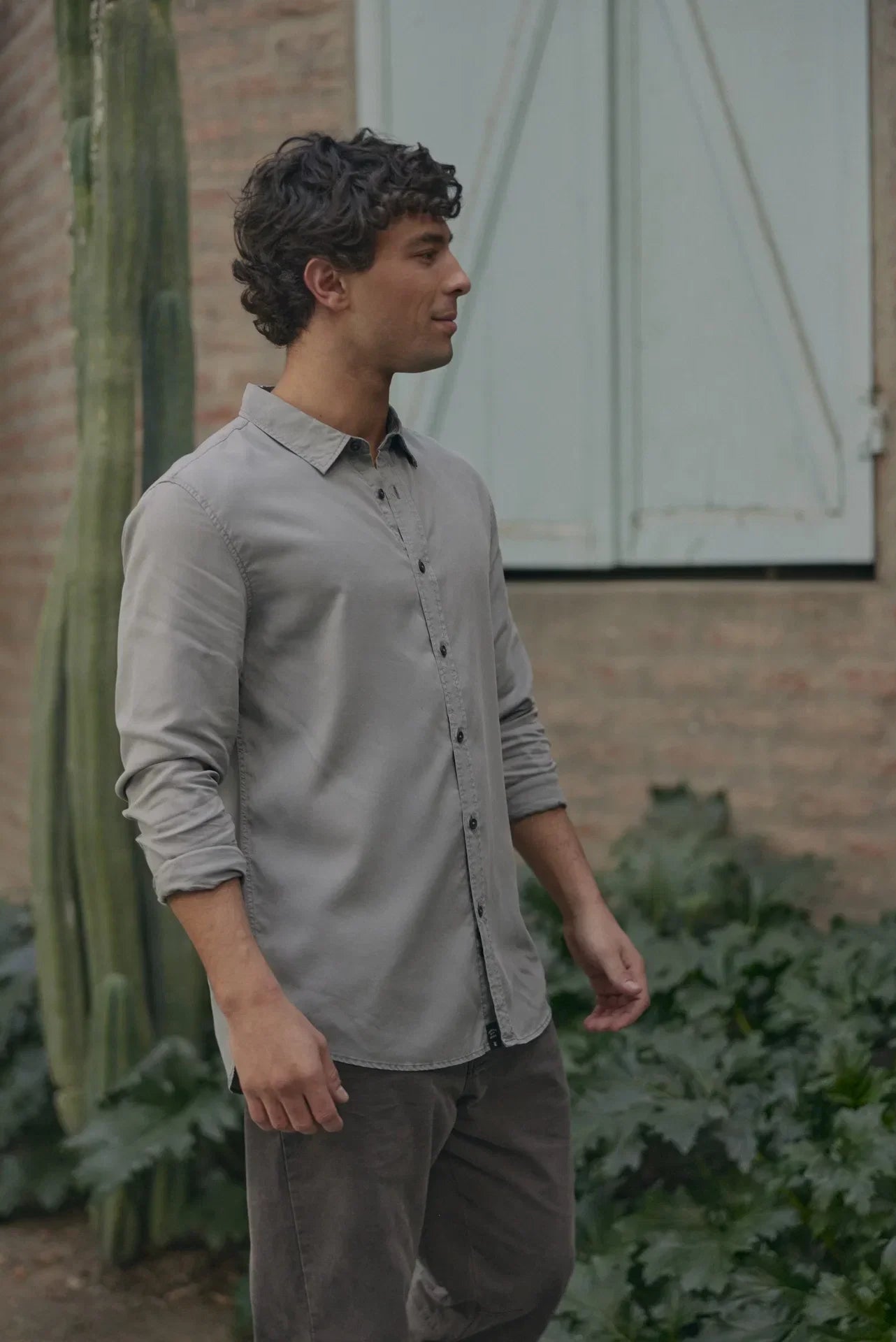 Camisa manga larga Street gris Froens