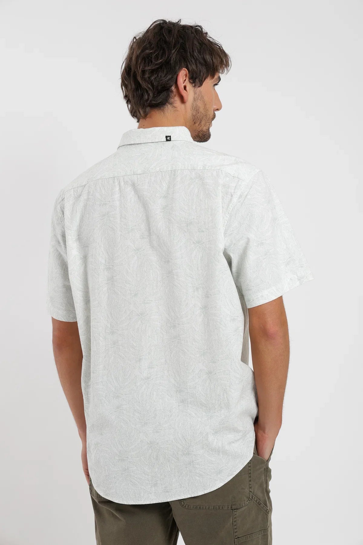 Camisa manga corta Texture gris Froens