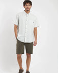 Camisa manga corta Texture gris Froens