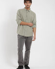 Camisa manga larga Basic verde claro