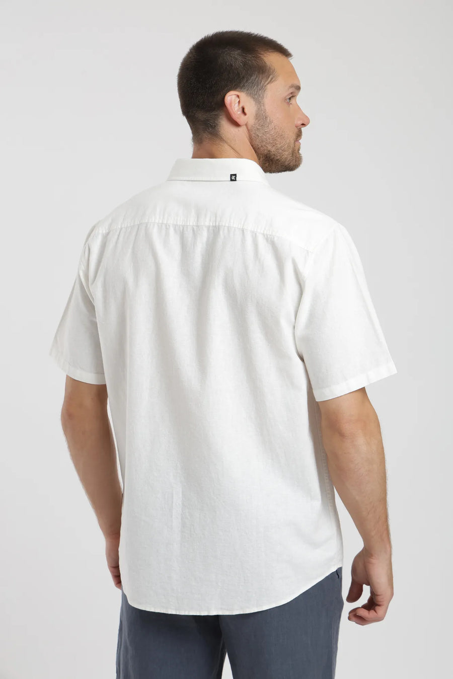 Camisa manga corta classic blanco