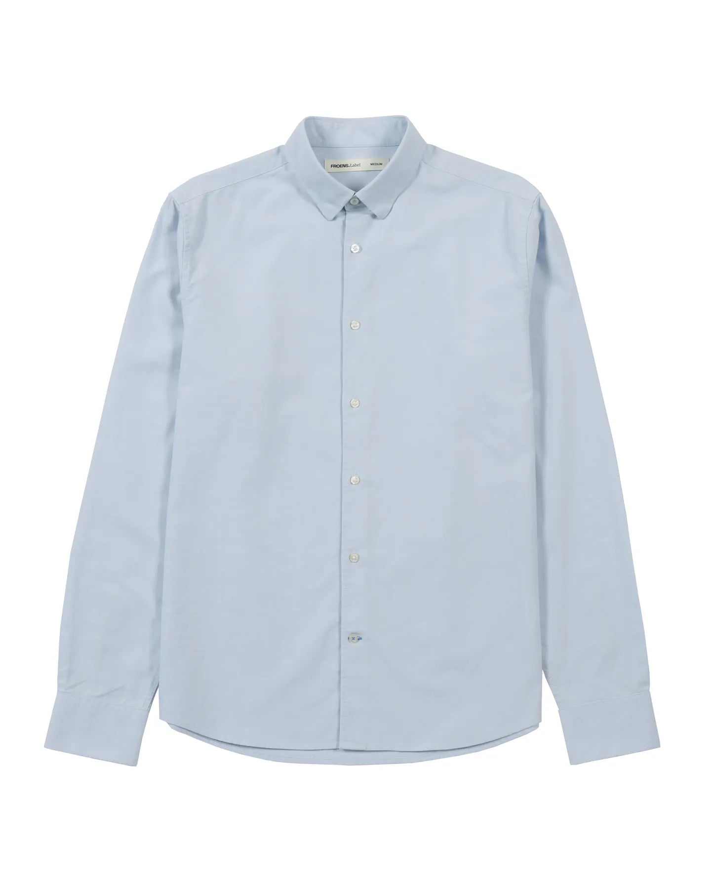 Label - Camisa manga larga Ox celeste
