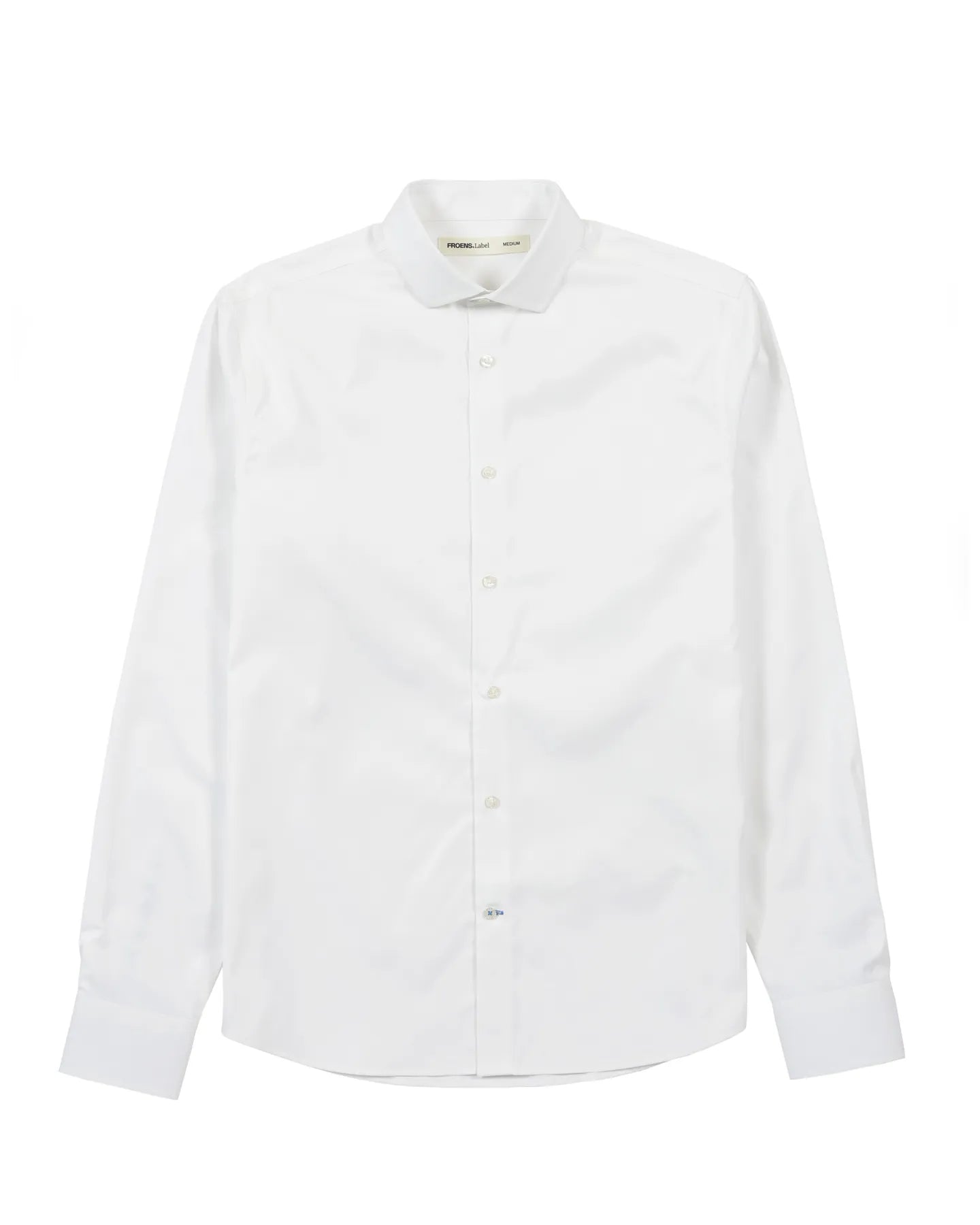 Label - Camisa manga larga Non Iron blanco