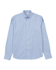 Label - Camisa manga larga Non Iron celeste