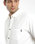 Camisa manga corta Classic blanco - Lino y algodón orgánico - Frøens