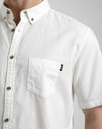 Camisa manga corta Classic blanco - Algodón orgánico + lino