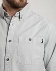 Camisa manga larga Ox gris - Algodón orgánico