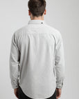 Camisa manga larga Corduroy gris - Algodón orgánico