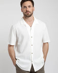 Camisa manga corta Manly blanco