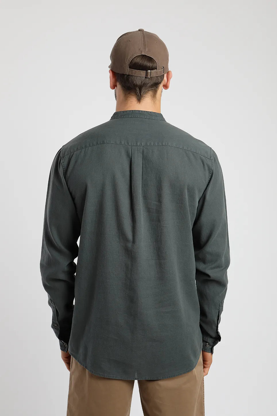 Camisa manga larga Mao verde