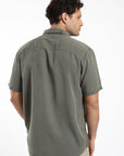 Camisa manga corta Puelche verde - Frøens