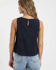 Blusa Caulle azul - Lino