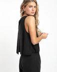 Blusa Caulle negro