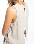 Blusa Caulle beige