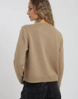 Chaleco mujer Natal beige Froens