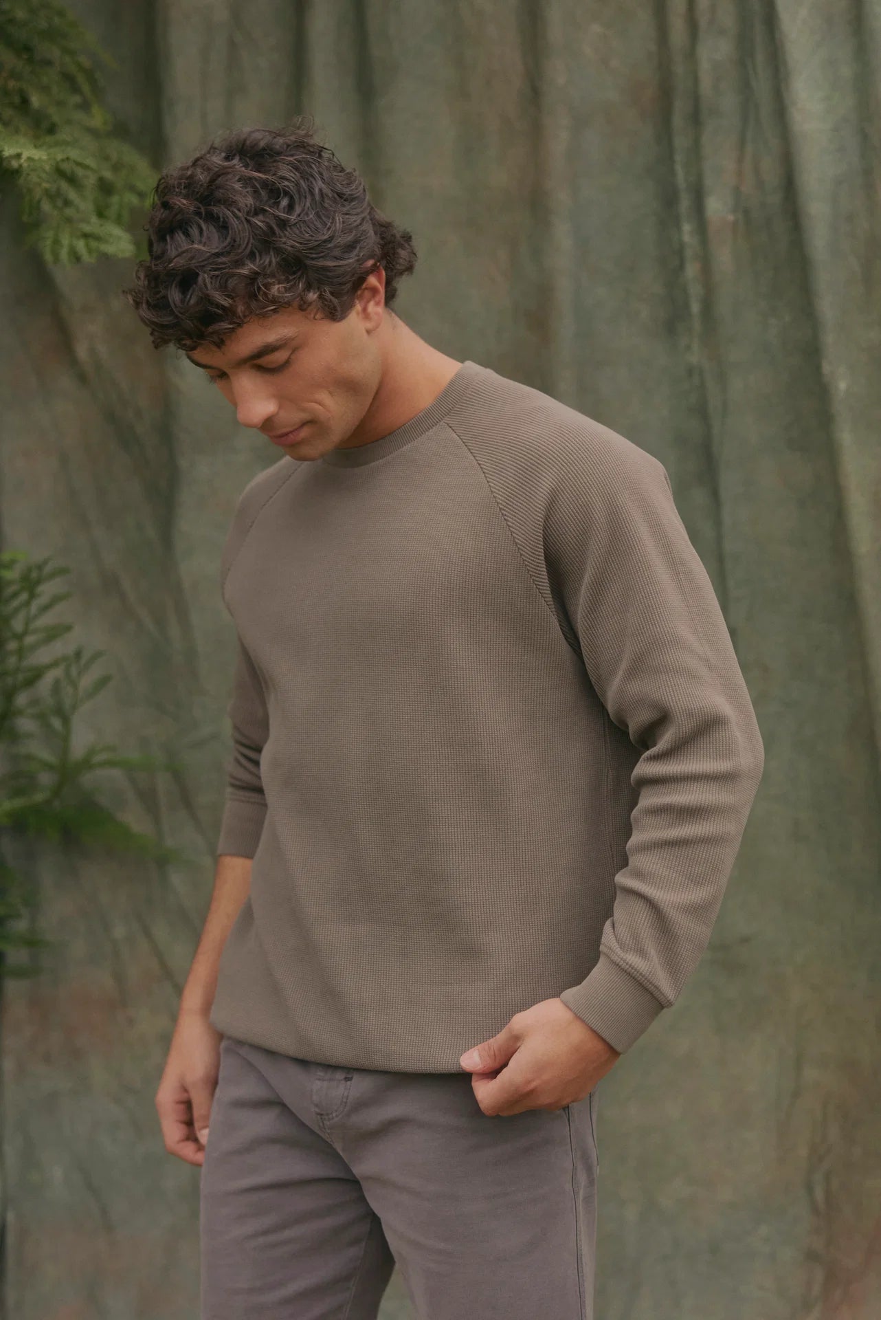 Chaleco hombre Sal olivo