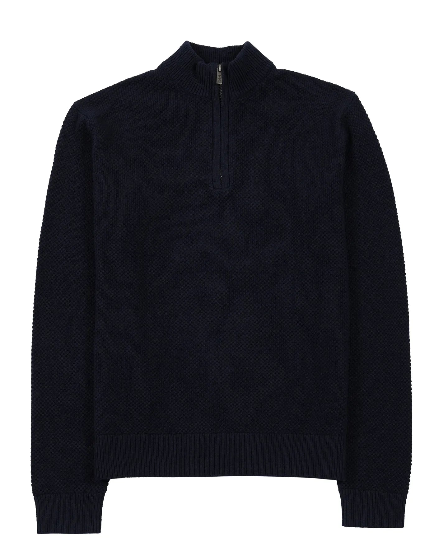 Label - Chaleco hombre Nantes azul algodón orgánico