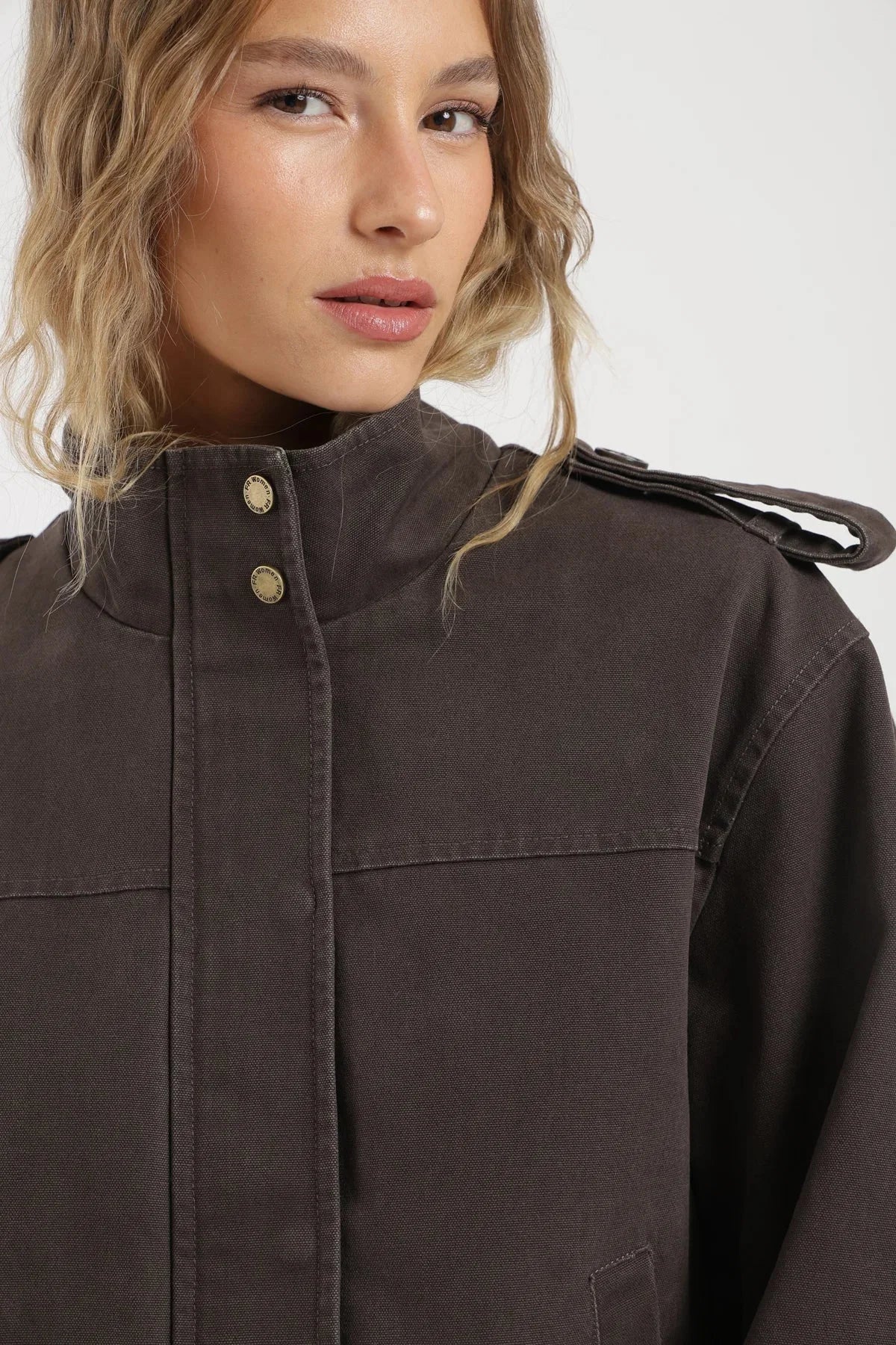 Chaqueta mujer Bomber café Froens