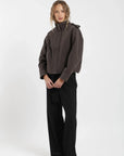 Chaqueta mujer Bomber café Froens