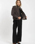 Chaqueta mujer Bomber café Froens