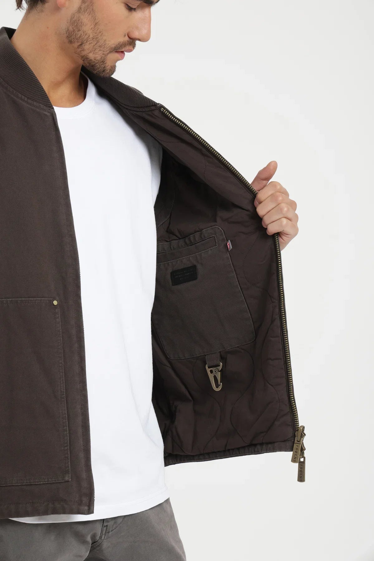 Chaqueta hombre Forest café Froens