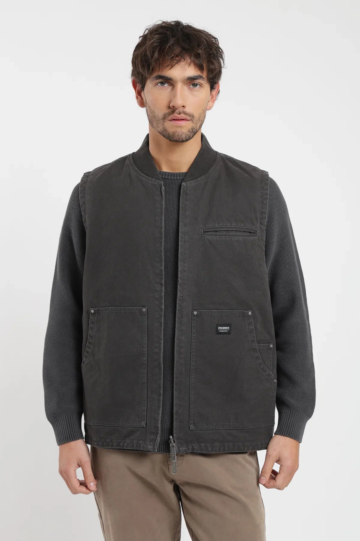 Chaqueta hombre Forest grafito Froens