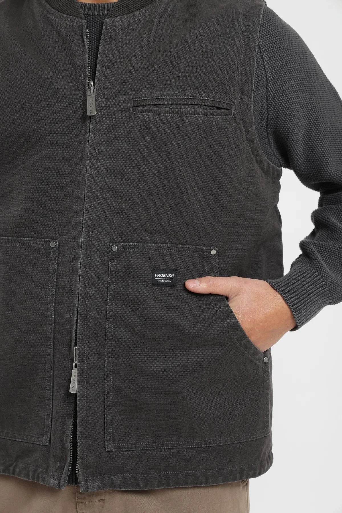 Chaqueta hombre Forest grafito Froens
