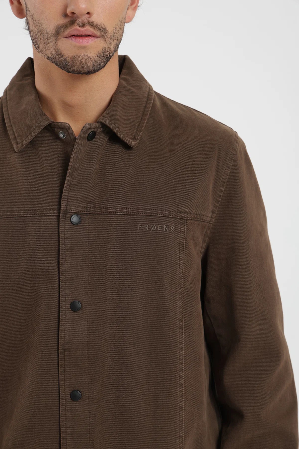 Chaqueta hombre Higuera café