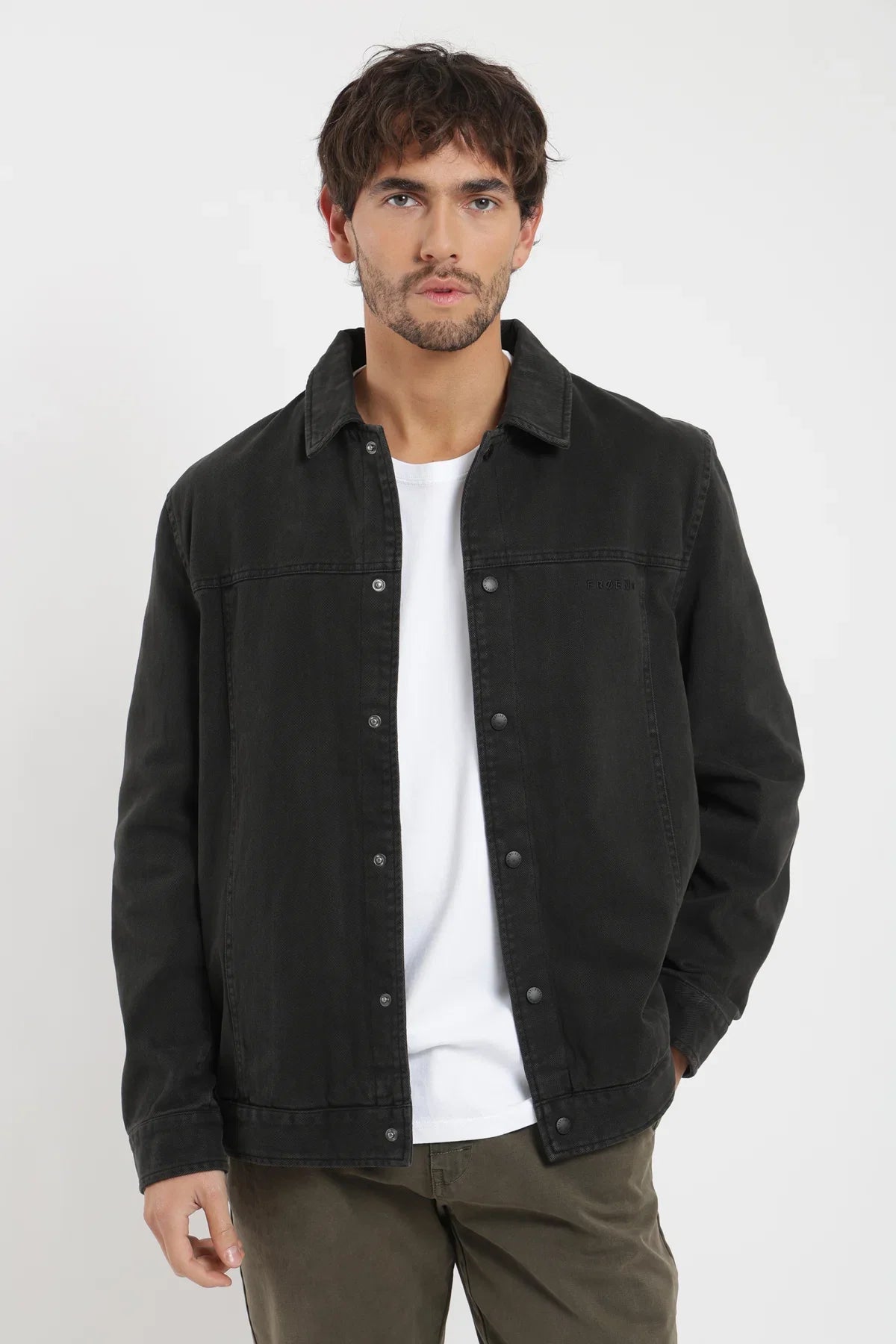 Chaqueta hombre Higuera negro Froens