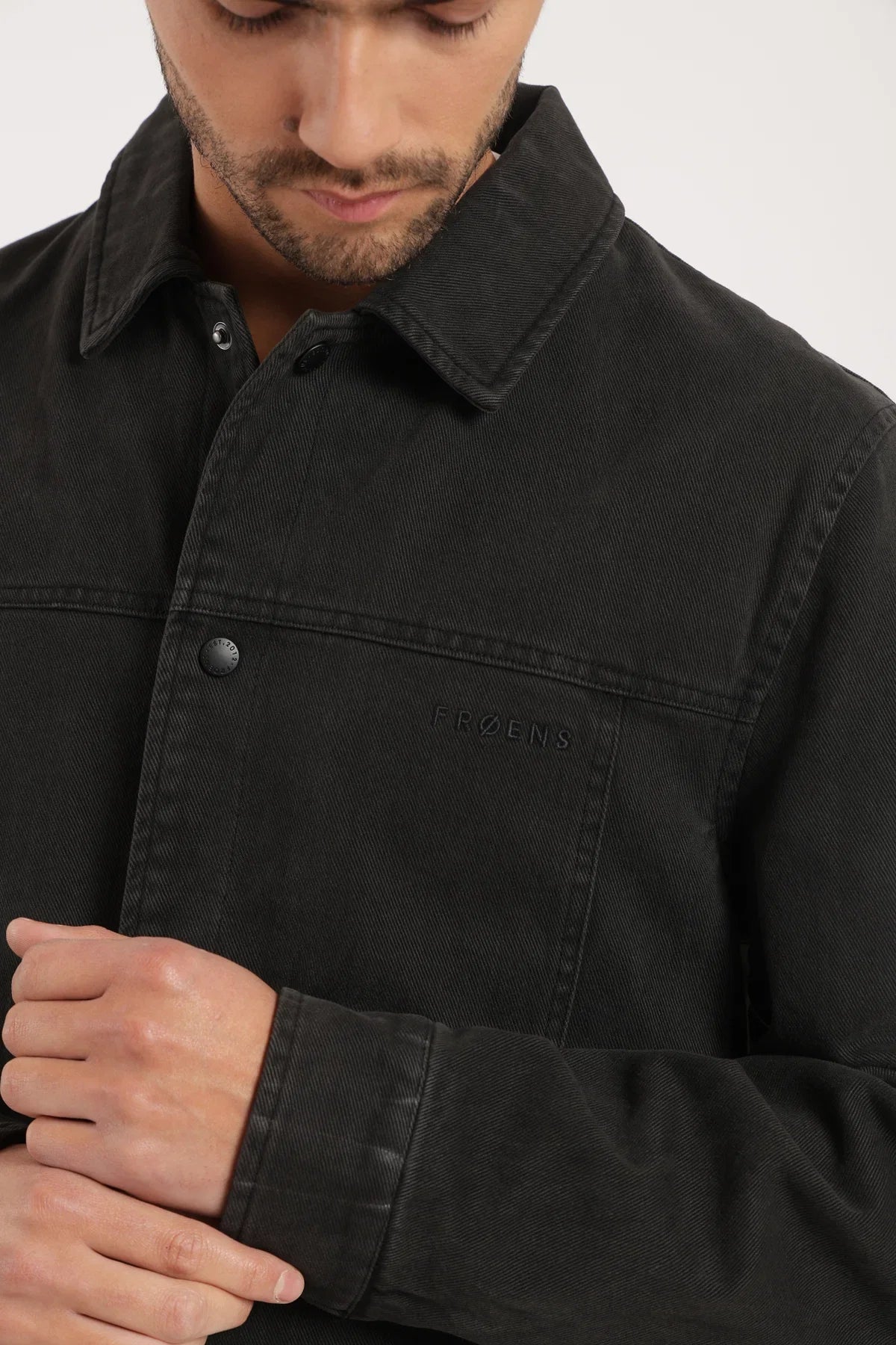 Chaqueta hombre Higuera negro Froens