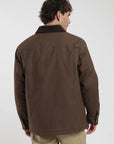 Chaqueta hombre Cali wax café