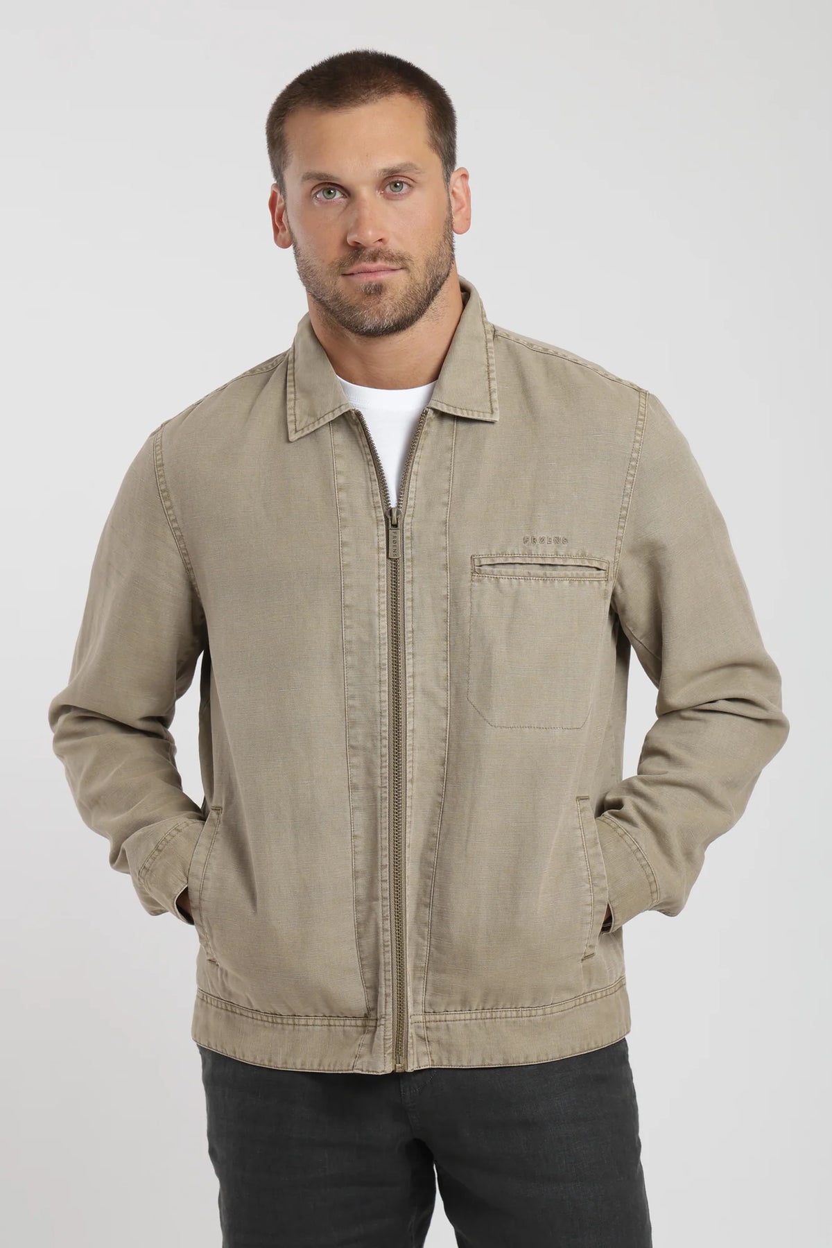 Chaqueta hombre ilihue beige Froens