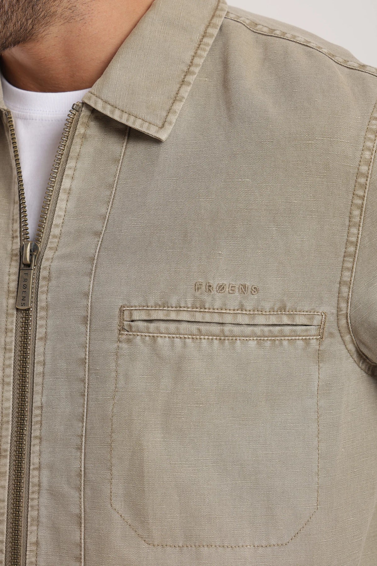 Chaqueta hombre ilihue beige Froens