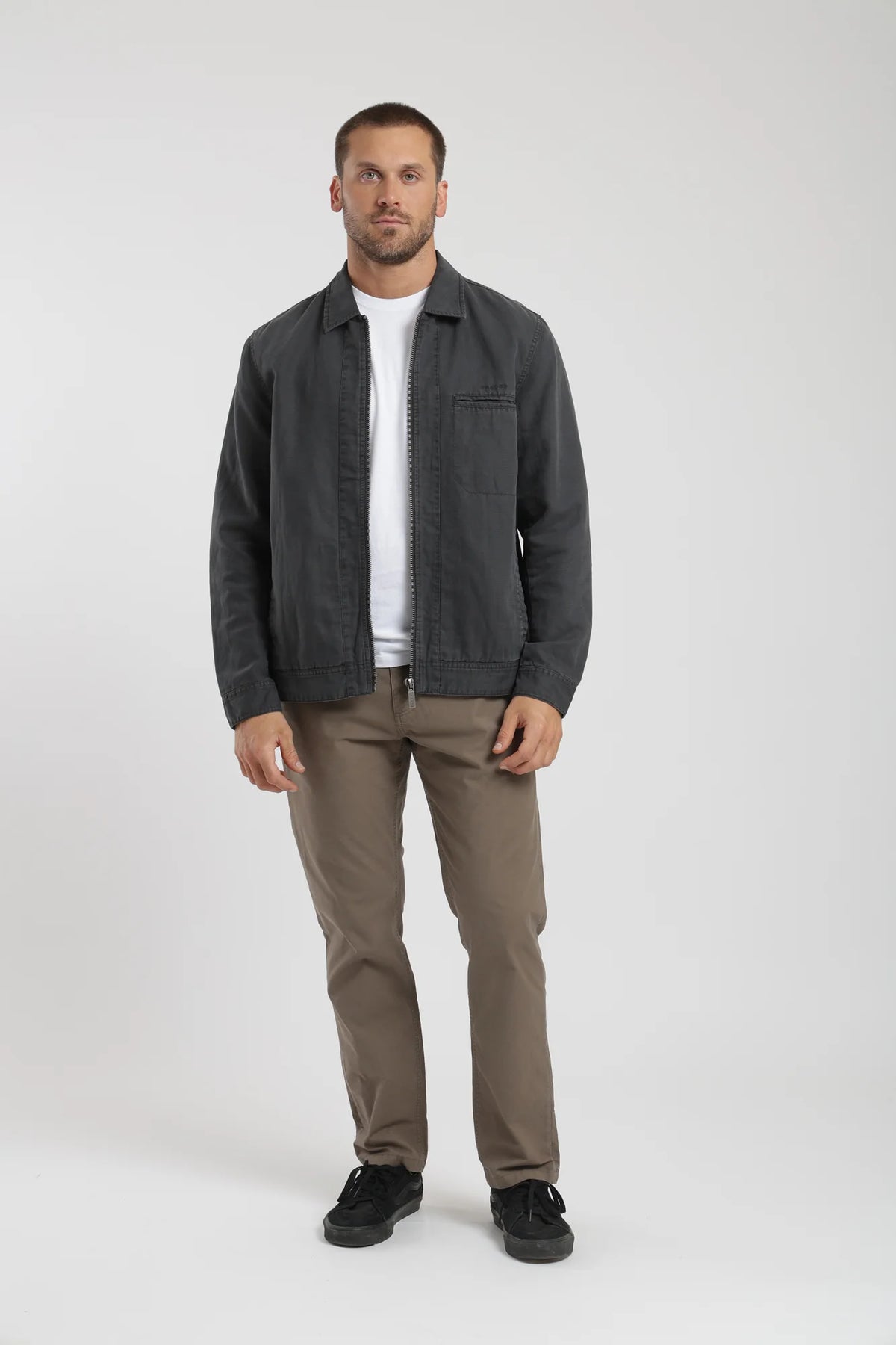 Chaqueta hombre ilihue grafito Froens