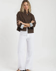 Chaqueta mujer lirio café Froens