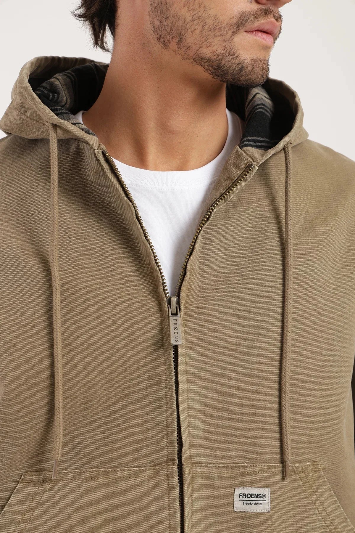 Chaqueta hombre Lodge beige Froens