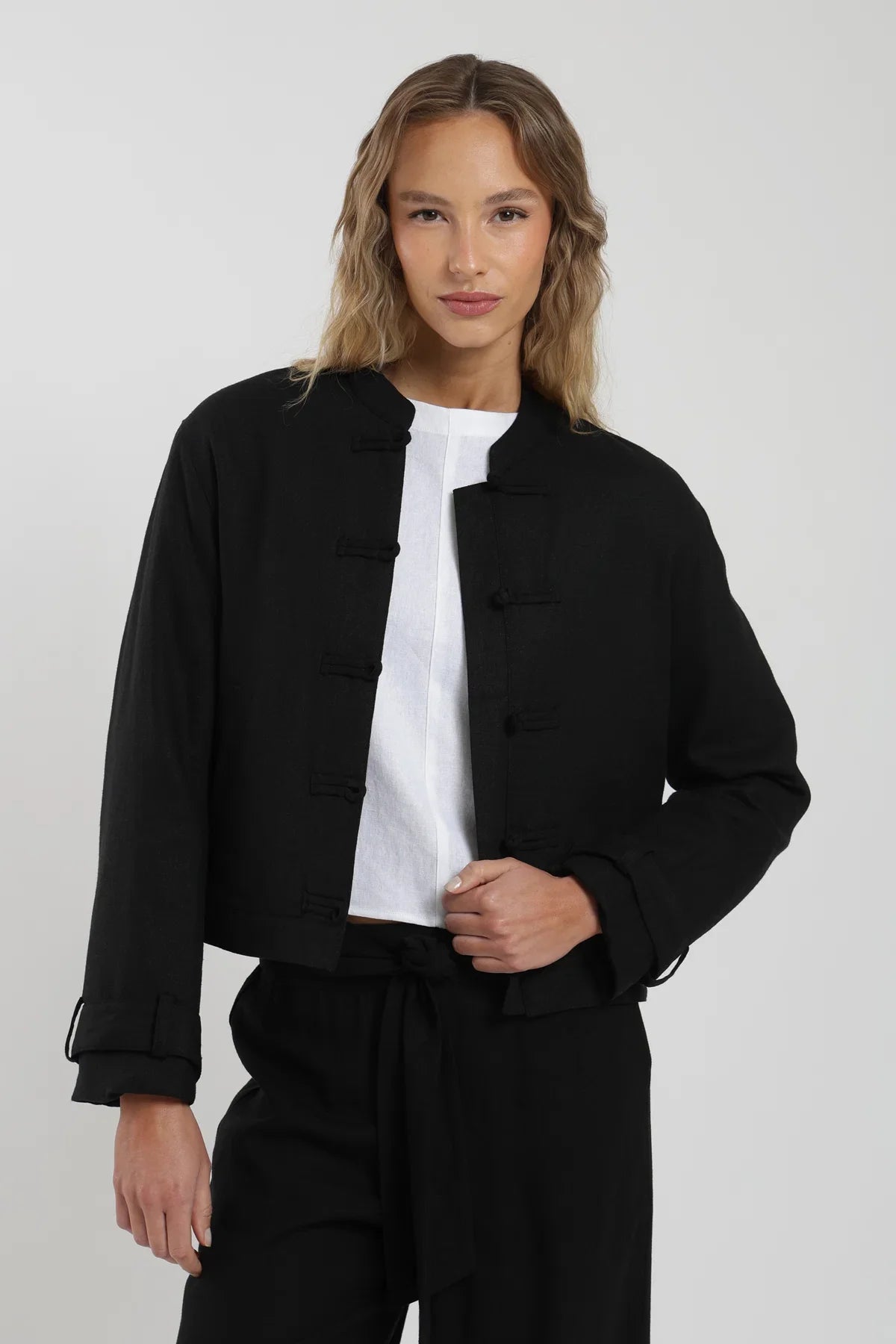 Chaqueta mujer Loto negro Froens