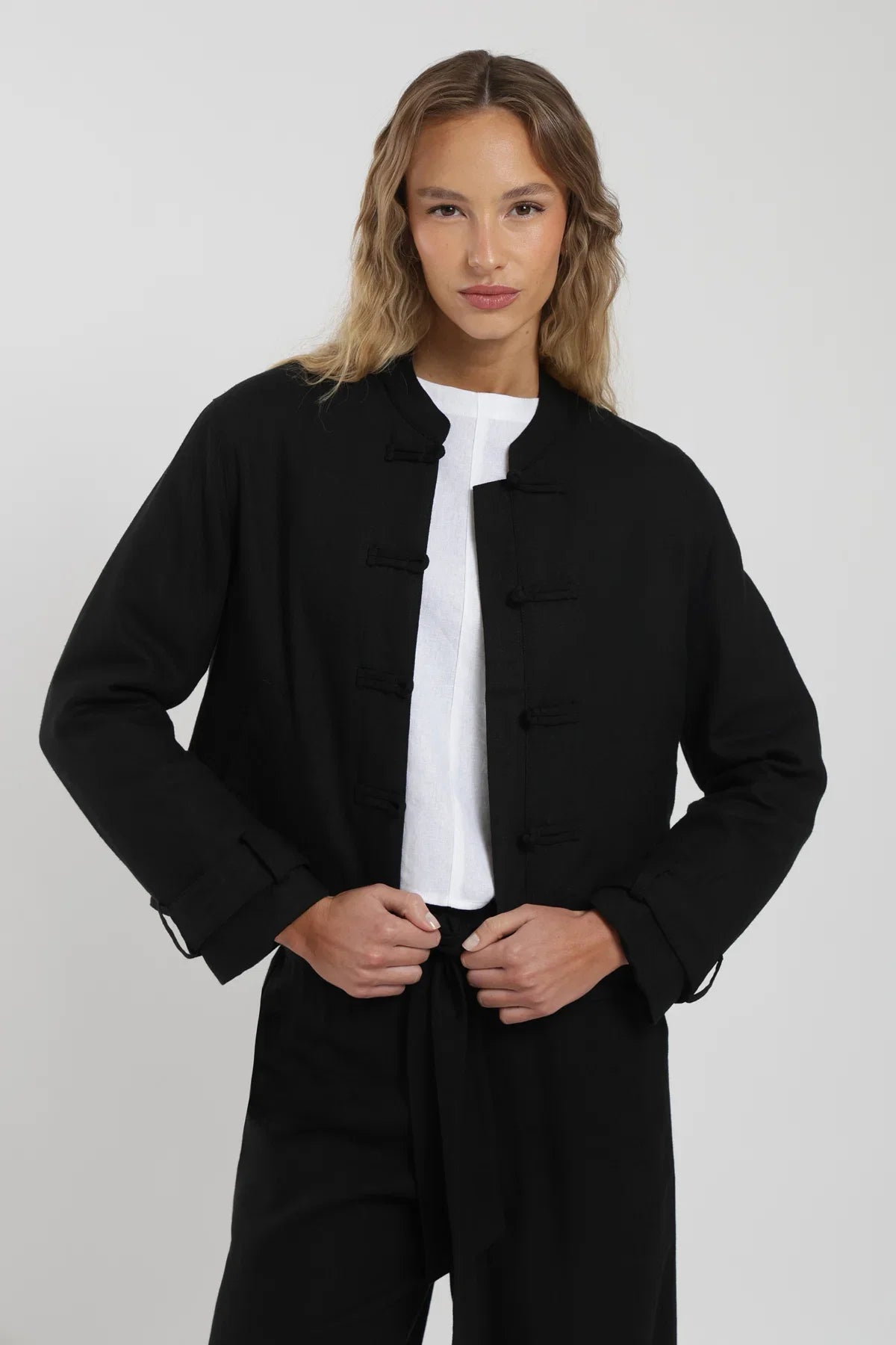 Chaqueta mujer Loto negro Froens